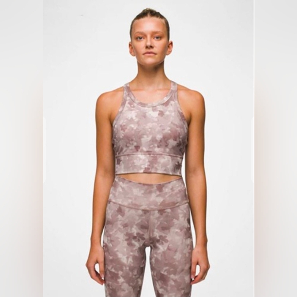 prAna Becksa Bralette Size XS Fits 0-2 Willow Summer Breeze Removable Pads